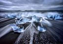 Blue Diamonds Plakat Plakat / 50x70cm