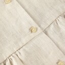 Huttelihut Dress Ss Linen Beige 98