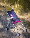 Bayer Design Dukkevogn Buggy Blå/Rosa
