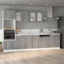 vidaXL Underskap gr? sonoma 60x46x81,5 cm konstruert tre