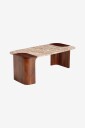 Ellos Home   Salongbord Leonina 120x60   Brun