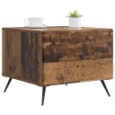  Kaffebord med skuff Gammelt tre 49 x 50 x 40 cm Konstruert tre