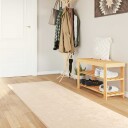  Teppe Runner MARSA Krem 80 x 400 cm Polyester og PVC