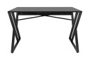 Skrivebord Zakkum 60x75x120 cm   Svart