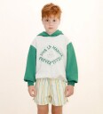 Tiny Cottons Shorts   Denim   Flerfarget Striper   Off White   Tiny Cottons   6 år 116   Shorts   Hvit