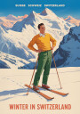 Swiss Alpine Bliss Plakat Plakat / 21x30cm