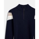 WoolLand Hemsedal Strikket Ullgenser Dame Dark Blue L