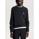 Tommy Jeans Herre Strikkevarer Svart XL,