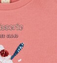 Konges Sløjd Collegegenser - Lou - Peach Blossom m. Paljetter - Konges Sløjd - 2 år (92) - Collegegenser - Rosa