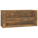 vidaXL Skohylle r?kt eik 100x35x45 cm konstruert tre