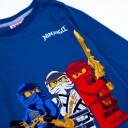 Ninjago Genser Triple Front 98 / 3 år Barn Blå/Hvit