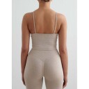 Aim'n   Topp Shape Seamless Strap Singlet   Beige