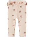 Lil'Atelier Slim Leggings i Sølv Peony for Baby - Størrelse 62