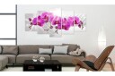 Bilde Abstract Garden Pink Orchids 100x50 Artgeist sp. z o. o.