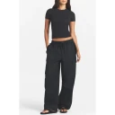 Skims, Dame, Topper, Svart, 2XL,