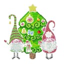 Diamond Dotz Diamantmalingsett 3182 Dotz Julenisser