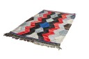 Marokkansk Boucherouite teppe 135 x 225 cm Størrelse: 135 x 225 cm