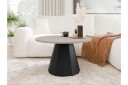 Bilten Sofabord 75 cm - Svart/Beige