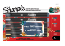 Sharpie Creative Akryltusjer Rund Spiss Varme Farger 5 Stk