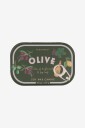 Paddywax Bistro Tinnlys med oliventrykk Fig & Olive Grønn