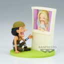 Banpresto One Piece Log Stories Usopp og Kaya Figur 7 cm