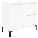 vidaXL Baderomsskap hvit 65x33x60 cm konstruert tre