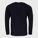 Alan Paine Cardigan Lambswool - Navy