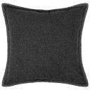 vidaXL Putetrekk 2 pcs HOUTEN Mørkegrå 80 x 80 cm Bouclé
