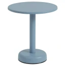 Muuto Linear Steel Salongbord Ø42 cm Pale Blue