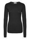 Bruun & Stengade Bs Margrethe Regular Fit Top - Black - XXL
