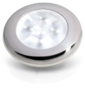 Hella Slim Line LED EB spotlamper - Syrefast stål - Varmhvitt
