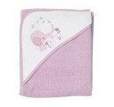 Badehåndkle Babydan Elefantastic - 90X90cm Rosa