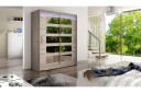 Leila Garderobe med Speil 150x200 cm - Beige