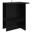  Kaffebord Svart eik 40 x 30 x 49 cm Konstruert tre