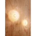 HAY Ono Flush Vegglampe Ø20 Hvit/Opal