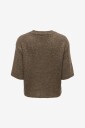 JDY   Genser Jdylinea S/S Pull O Neck Knt   Brun