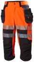 HH Workwear Workwear Helly Hansen Alna Hi Vis Håndverker Piratbukse Oransje C46