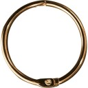 Spirella Ringo Small ringe til dusjforheng børstet messing