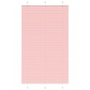  plisségardin Rosa 115x200 cm Stoff Bredde 114,4 Polyester