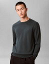Calvin Klein Ls Supima Cotton Crew 14Gg - Green - S