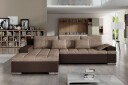 Naoma Sovesofa med Divan Venstre   Beige/Brun