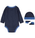 Nike C1-Bodysuit+Hat+Bootie Navy 74-80