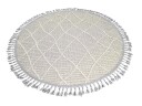 Runde tepper   Indoor/Outdoor Leone grå Størrelse: Ø 200 cm