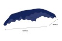 Brafab Prag verandahusketak Blå 215 x 130 cm Blå