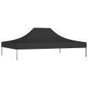 vidaXL Teltduk for festtelt 4,5x3 m svart 270 g/m²