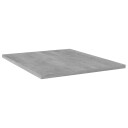 vidaXL Hylleplater 4 stk betonggrå 40x50x1,5 cm konstruert tre