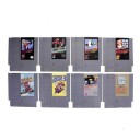 Nintendo Retro Glassbrikker 8 pk - Spillkassett design