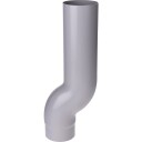 Plastmo nedløpsrør Ø90mm grå gray 90 mm