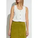 Bottega Veneta Dame Topper Hvit S,