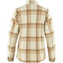 Fjellreven  Singi Flannel Overshirt W Dame, 113-196 Chalk White-Dune Beige, M